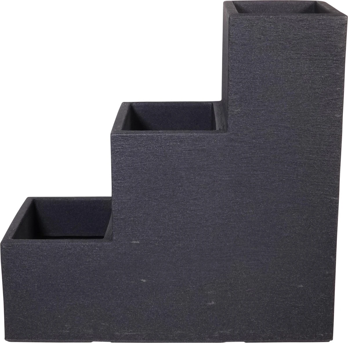 4gardenz Stone Trapsgewijs Plantenbak Voor Buiten 27x60x60 Cm - Grijs - Afbeelding 5