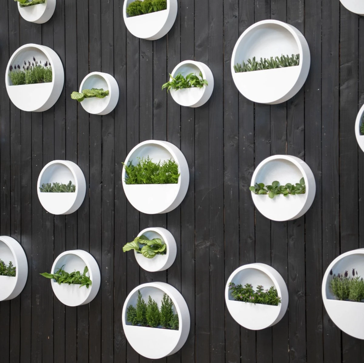 Langwerpige Witte Bloempot Van Naturn Living | Plantenbak | Bloempotten Voor Binnen En Buiten | Wit - Afbeelding 3