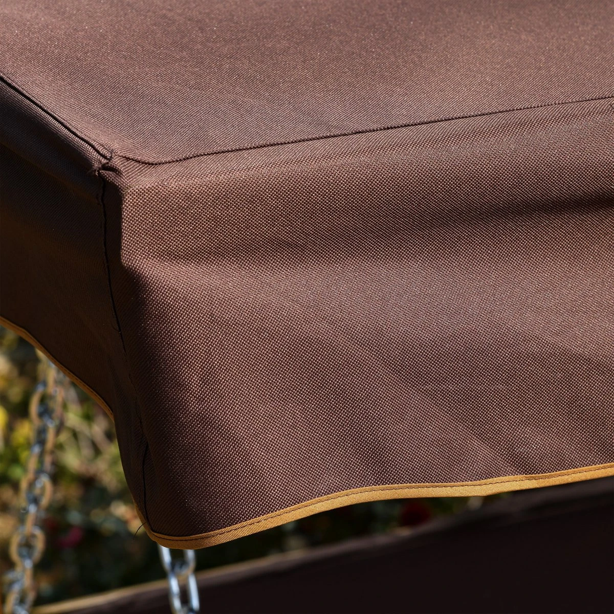 Outsunny Hollywoodschommel Hout Tuinschommel Schommelbank Ligfunctie 3 Personen 84A-185 - Afbeelding 2