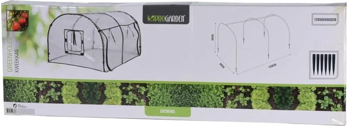 Pro Garden ProGarden Kweekkas - 120 X 80 X 60 Cm - Afbeelding 5