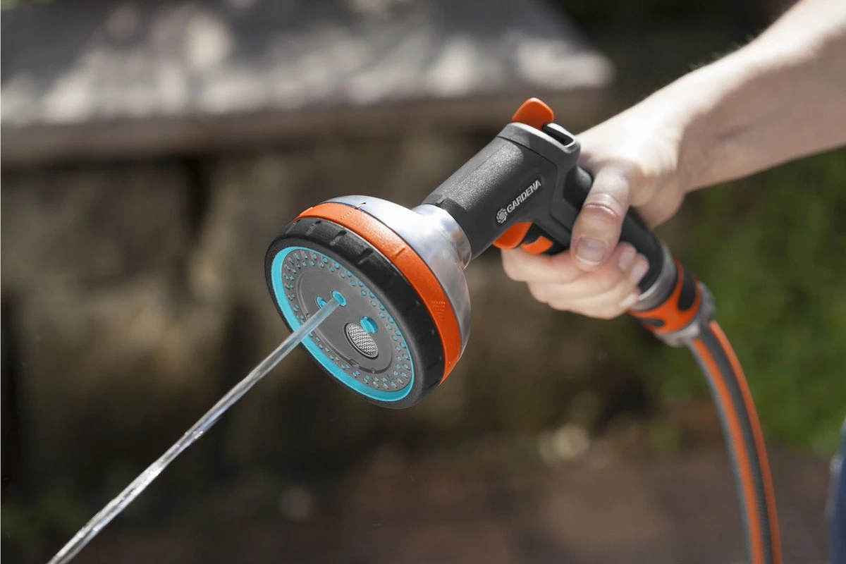 GARDENA - Comfort Broeskop - 5 Straalsoorten - Grijs - Afbeelding 7