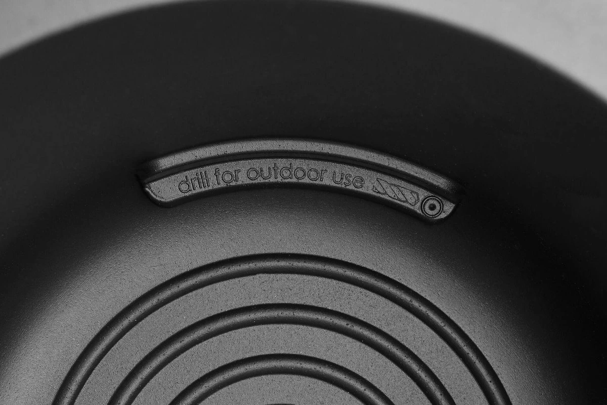 Elho Pure Coupe 41 - Bloempot Voor Binnen & Buiten - Ø 41.3 X H 57.9 Cm - Zwart/Zwart - Afbeelding 2