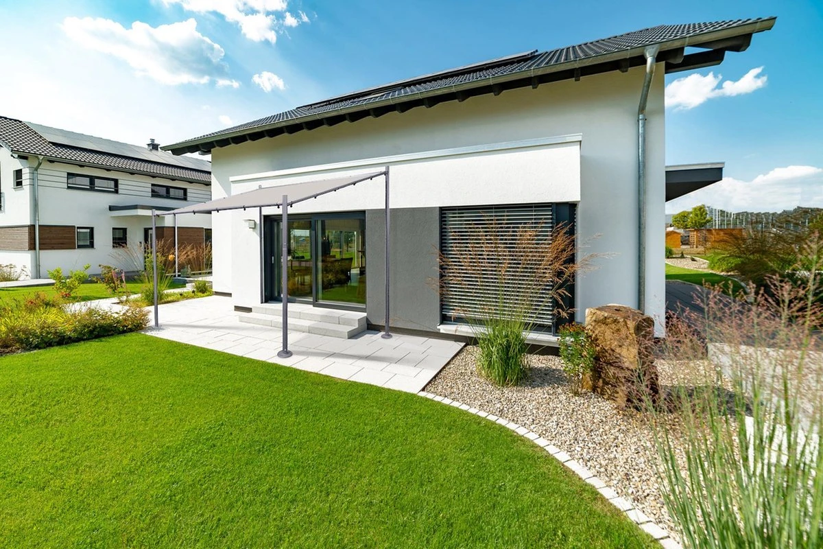 SORARA® Milano Overkapping / Paviljoen - Zand - 285 X 400 Cm. - Afbeelding 4