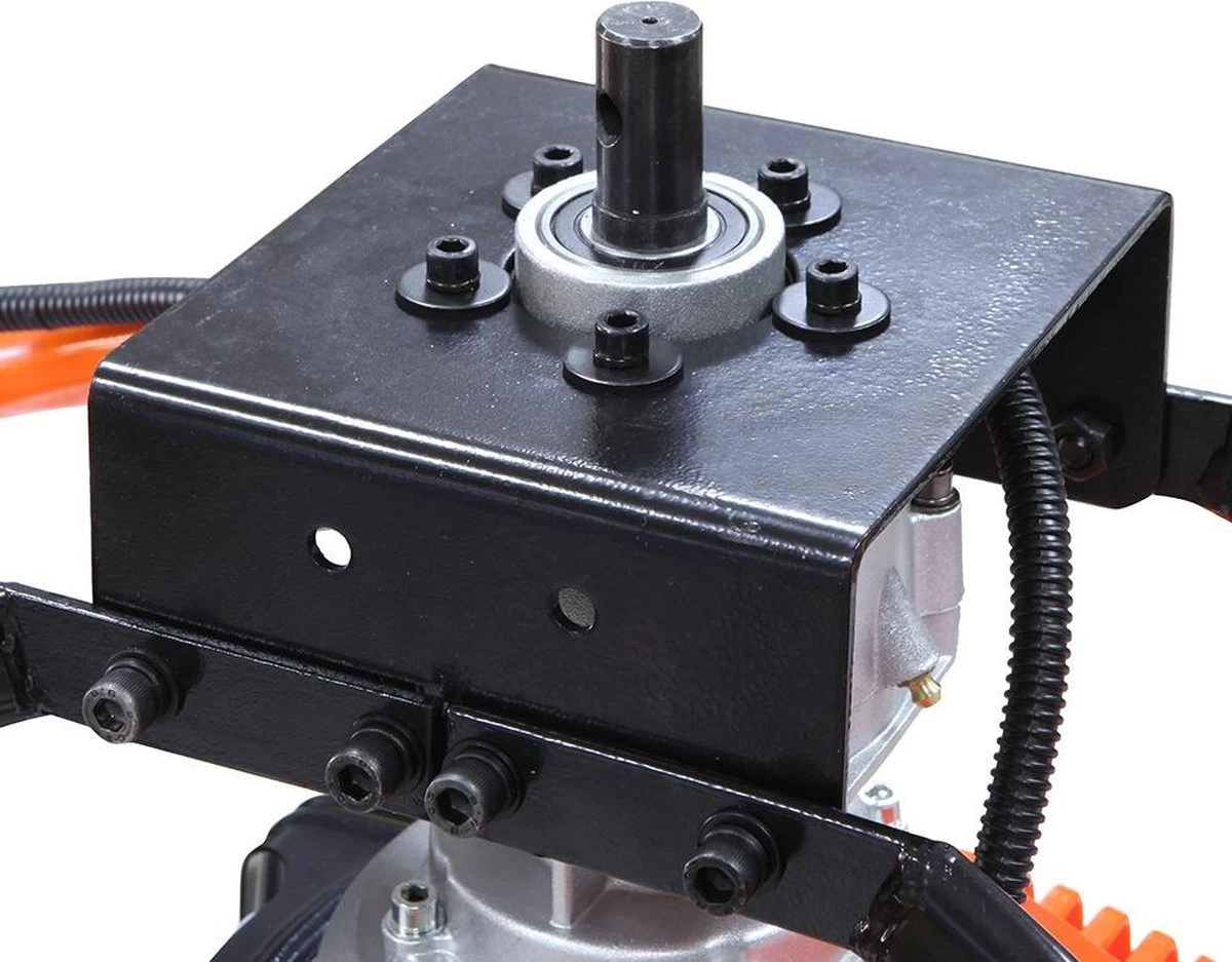 Kibani Grondboor 52cc Benzine + Grondboren Set 60 Mm + 80 Mm + 100 Mm + 150 Mm + 2 Verlengstukken - Palenboor - Grondboor Machine - Afbeelding 6