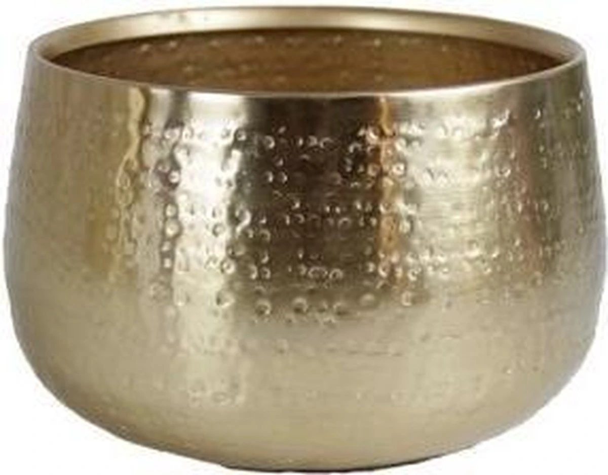 Karakter Bloempot Goud - XXL - Afbeelding 2