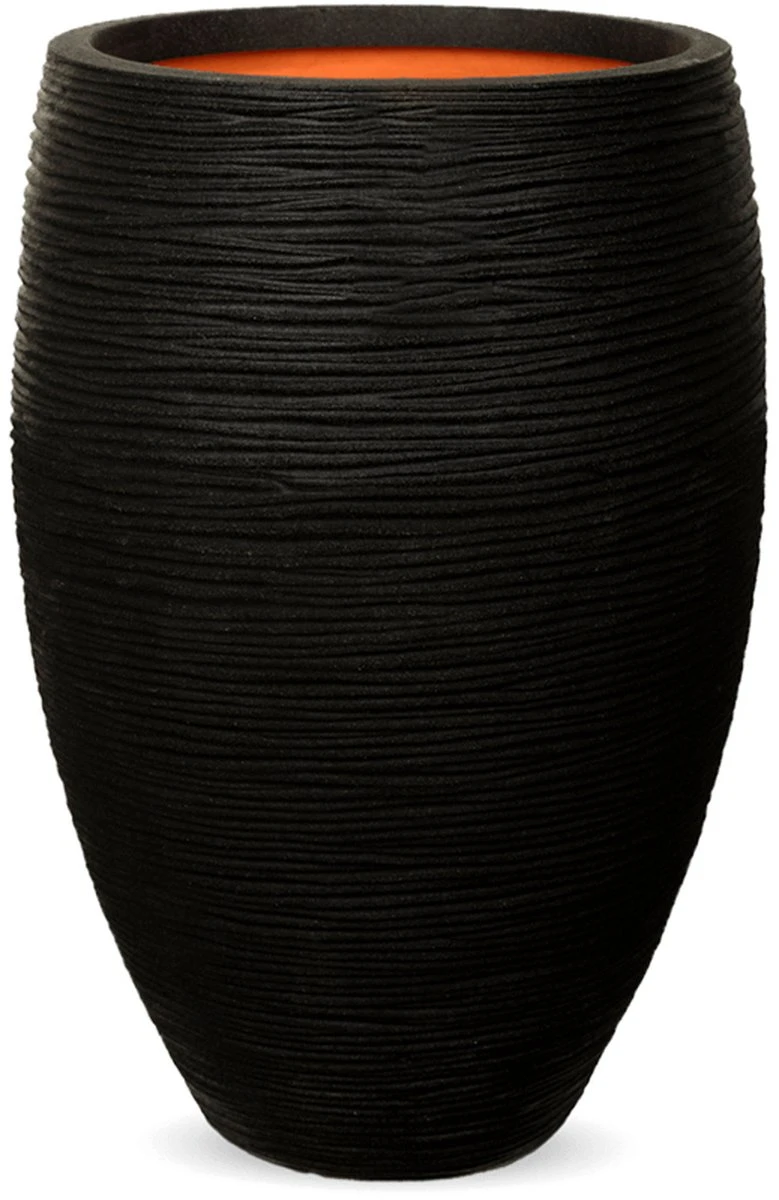Capi Europe - Vaas Elegant Deluxe Rib NL - 56x84 - Zwart - Voor Binnen En Buiten - KBLR1132 - Afbeelding 9